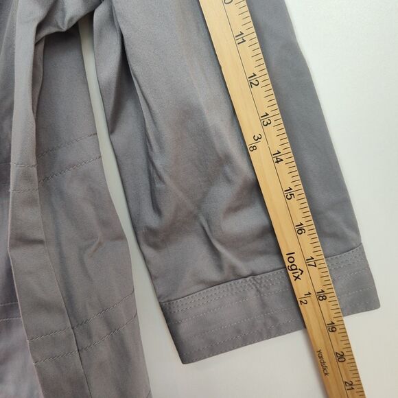 Laura Ashley Full-Zip Jacket Women's XL Gray Lightweight Zipped Pockets - Picture 6 of 9